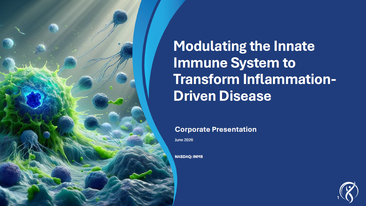 InmuneBio presentation June 2025